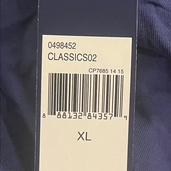 Polo Ralph Lauren Short Sleeve V Neck T Shirt blue new Mens Size XL - Picture 8 of 9